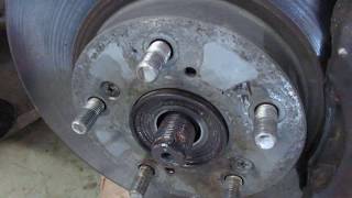 Honda Accord Stuck Axle Spindle Nut