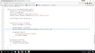 Day 28 RegEx, Patterns, and Intro to Databases! hackerrank | java | tutorial