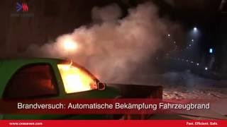 One Seven® Brandekämpfungsanlage im Tunnel Pörzberg bei Rudolstadt in Thüringen