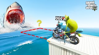 OGGY AND JACK'S BIGGEST FUNNIEST FAIL IN IMPOSSIBLE PARKOUR RACE CHALLENGE! GTA5