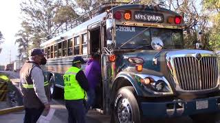 Sancionan a autobuses extraurbanos