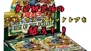 【遊戯王開封】プリズマシークレットレアが登場！！RISE OF THE DUELIST(ライズ・オブ・ザ・デュエリスト)を開封してみた。(#遊戯王)(#開封)