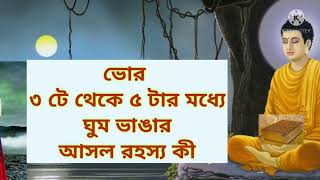 ভোর ৩টে থেকে ৫টার মধ্যে ঘুম ভাঙার আসল রহস্য কি জানলে অবাক হবেন/ সঠিক ফল পেতে কী করা উচিত