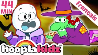 Cinq squelettes fous | Chanson squelette pour Halloween | HooplaKidz Français