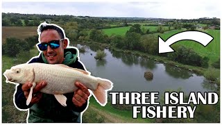 Three islands fishery ( full carp fishing vlog)