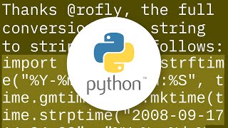 How to convert local time string to UTC?
