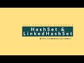 #9 HashSet and LinkedHashSet in Java