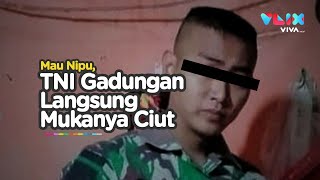 Apes! Belagak Jadi Pasukan Raider, Tak Berkutik Saat Diciduk TNI