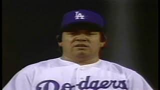 1985 NLCS game 1 St Louis Cardinals at Los Angeles Dodgers PART 2 Fernando Valenzuela