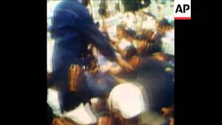 SYND 28/06/74 PROTESTERS CLASH WITH POLICE DURING PROTEST IN ATLANTA