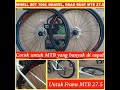 Wheelset 700C Gravel Road buat MTB 27.5