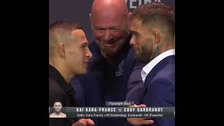 Cody Garbrandt vs Kai Kara-France Face off