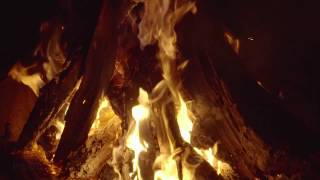 10-Hour of Slow Motion Fire Relax video - Campfire. Episode 5 - Only in HD