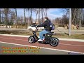 electric scooter citycoco br 4000 fast skyboard 70km h test drive video review electric bike