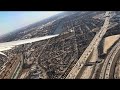 American Airlines 737 Takeoff at ORD - Fantastic Views on Take off from Chicago