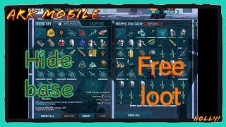 [Holly] (Ark mobile) || Hide base and free loot.