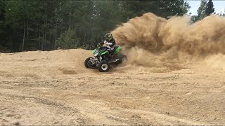 400 DVX and CR250 Practice Laps