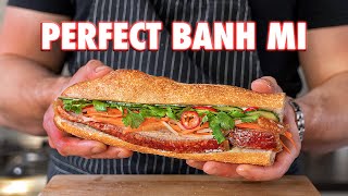 Perfect Banh Mi With Crispy Pork Belly At Home