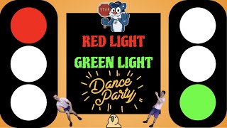 P.E. From Home: Red Light, Green Light, Dance Party - Kids Workout!