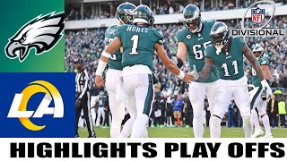 Philadelphia Eagles Vs. Los Angeles Rams FULL Highlights NFL Divisional Play Offs 2024