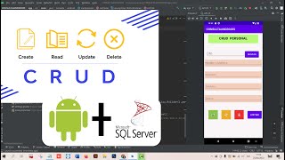 🚀Realiza un CRUD Completo en Android y SQL Server | Tutorial Detallado #create #read #update #delete