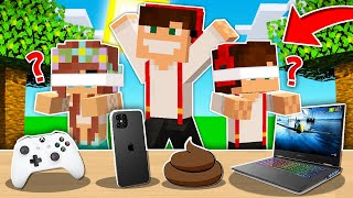 GPLAY KUPUJE LUMI I SYNKOWI WSZYSTKO CZEGO DOTKNĄ W OPASCE W MINECRAFT?!