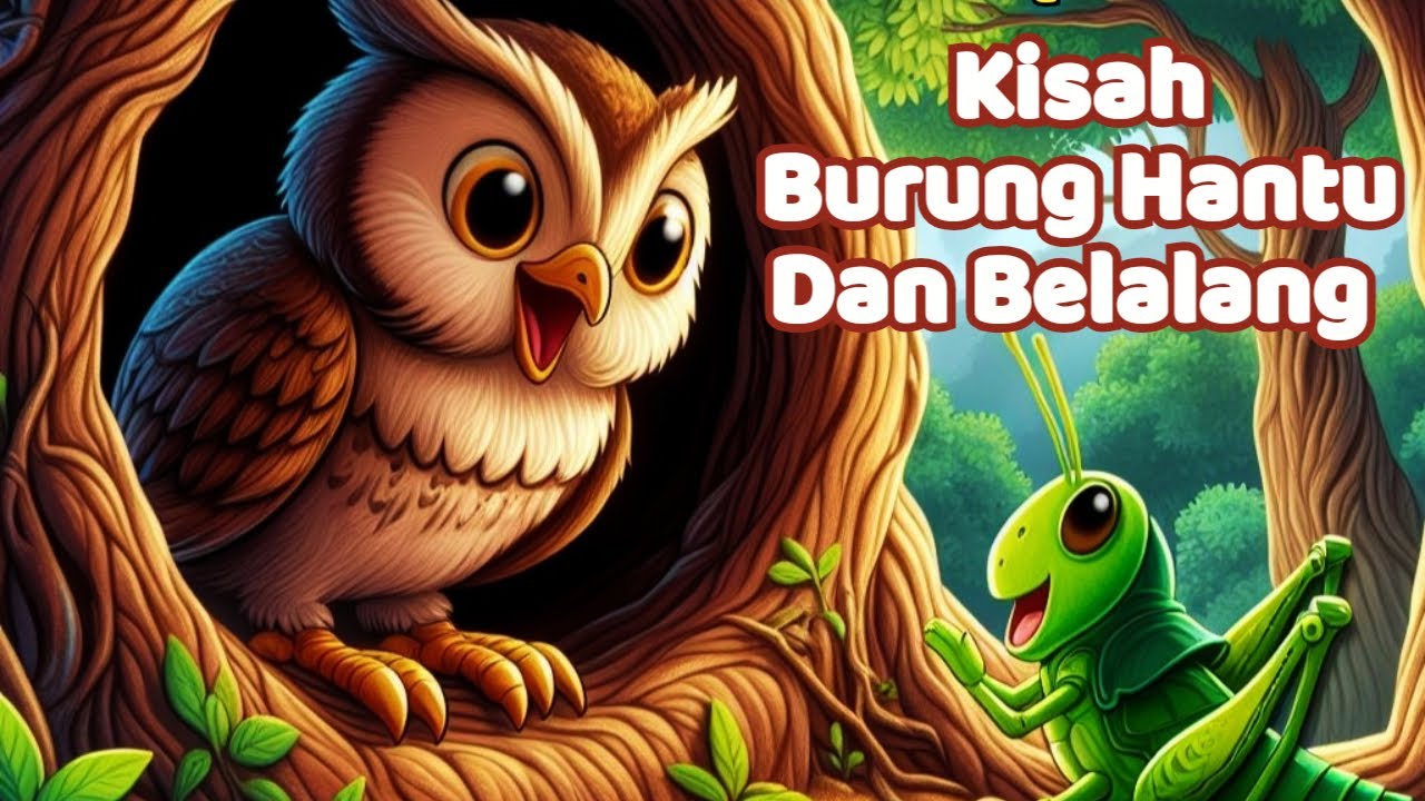 Kisah Burung Hantu Dan Belalang - YouTube