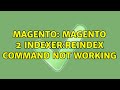 Magento: Magento 2 indexer:reindex Command Not Working (4 Solutions!!)