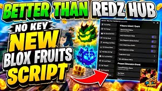 [NO KEY] NEW BLOX FRUITS SCRIPT (Roblox) | BETTER THAN REDZ HUB | FAST AUTO FARM, SEA EVENTS & MORE!