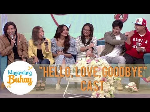 The friendship of the cast of "Hello, Love, Goodbye" Magandang Buhay