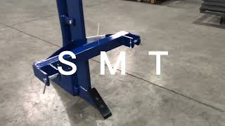 SMTAGRI tractor Ripper Pipelayer 3 point linkage attachments in blue