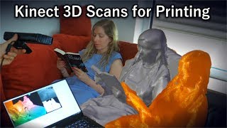 Cheap Kinect as a Scanner for 3D Printing + Blender Tutorial