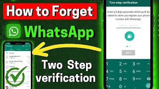 Whatsapp two step verification code problem| how to reset whatsapp 2 step verification
