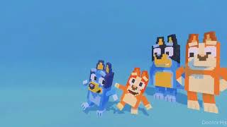 BLUEY x Minecraft | intro theme song original