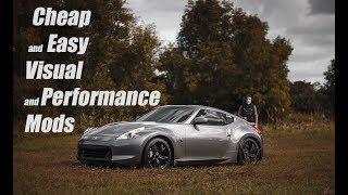 Top 5 Best Budget Mods For Your Nissan 370z/350z |  Best Cheap Car Mods For Under $400!