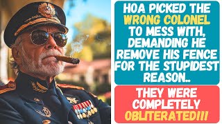 HOA DEMANDS A VETERAN COLONEL TO TEAR DOWN HIS LEGAL FENCE! THEIR ACTIONS LEAD TO TOTAL RUIN!!!