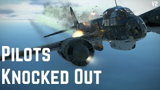 Pilots Getting Shot and Knocked Out - Epic Crash Compilation IL2 BoS Great Battles V2