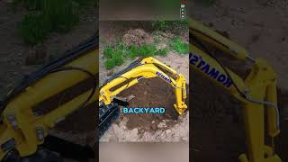 The world's smallest excavator!