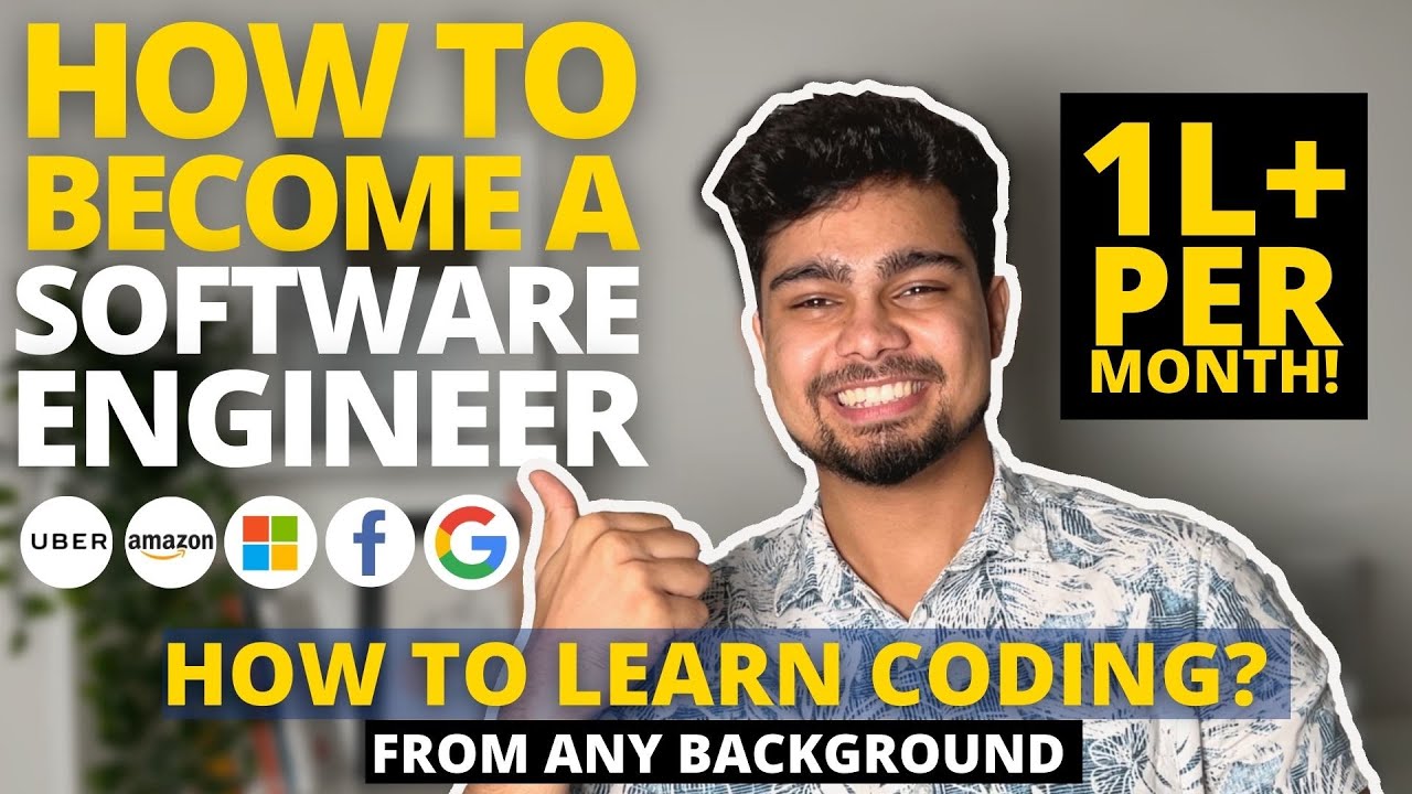 How To Become A Software Engineer? 🧐 | How To Learn Coding? - YouTube