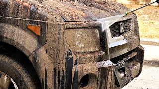 ASMR Car Detailing | NO MUSIC | Auto Exterior Pressure Washer Cleaning