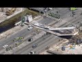 Solemn Moment Of Silence Held One Year After Deadly FIU Bridge Collapse