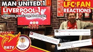LFC Fan Twitter Reactions | Man United 1-1 Liverpool | Uncensored Match Reaction