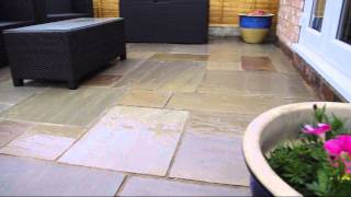 Nustone - Autumn Brown Indian Sandstone Paving - Garden Patio Slabs