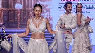 Malaika Arora Walking and Dance on The Ramp in Stunning Look at Bombay Times Fashion Week 2024