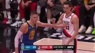Trail Blazers 99, Warriors 110 | Game 3 Highlights | Western Conference Finals