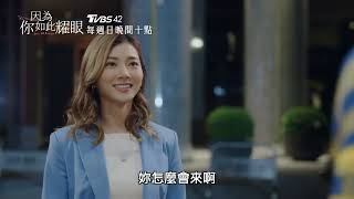 因為你如此耀眼 EP10預告｜若筠從中搞鬼 只為破壞天宇昕星 ｜郭雪芙 范少勳 鍾承翰 蔡黃汝 TVBS42