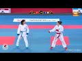 Shara Hubric(GER)vs Miho Miyahara(JPN)World karate championships Dubai2021 Final Female Kumite -50kg