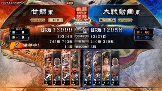 【三国志大戦5】2019/7/3 空拳VS天喰