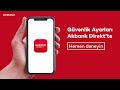 mobilin bankası akbank ta güvenlik ayarları nasıl yapılır