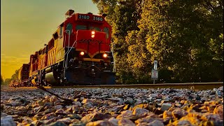 BNSF 3160 GP25 leads a local!